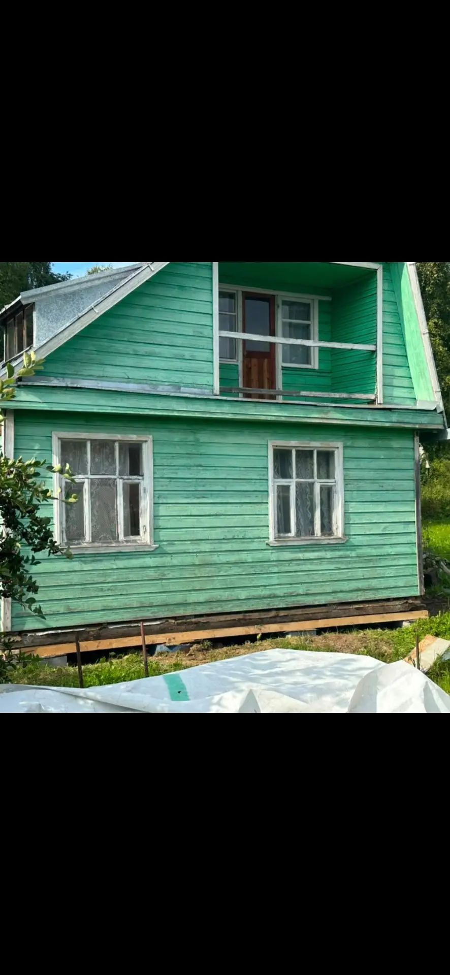 Дом с сайдингом — готовый объект